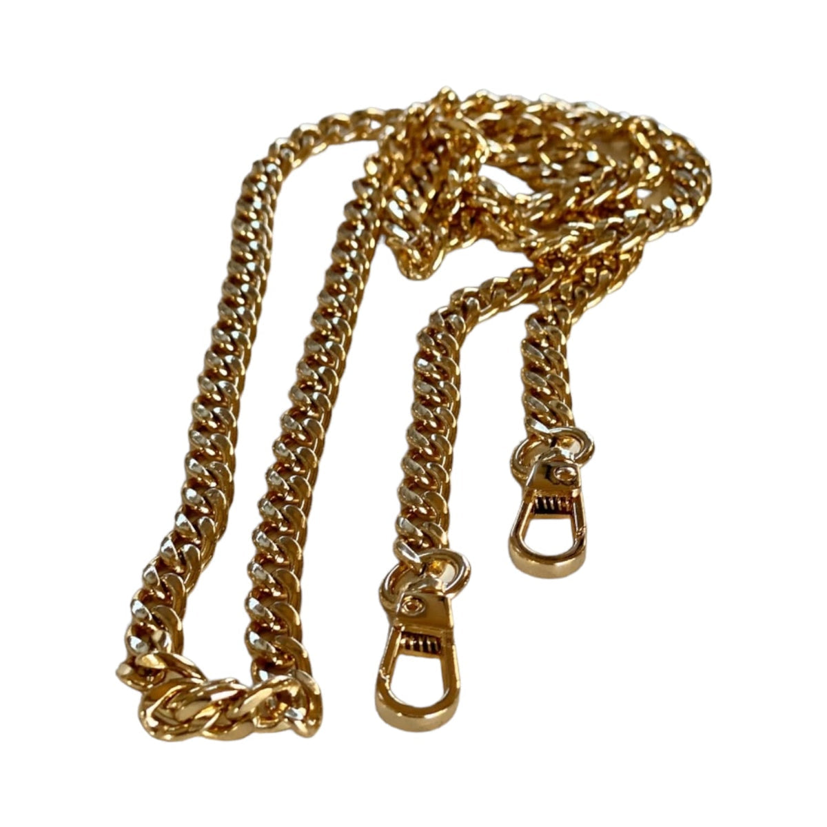 Sand Lemon Drop Clutch - Large (includes gold chain)
