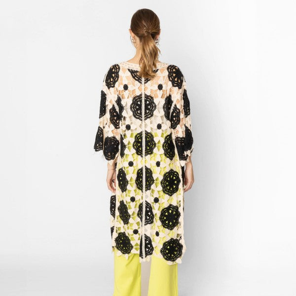 Crocheted Open Duster