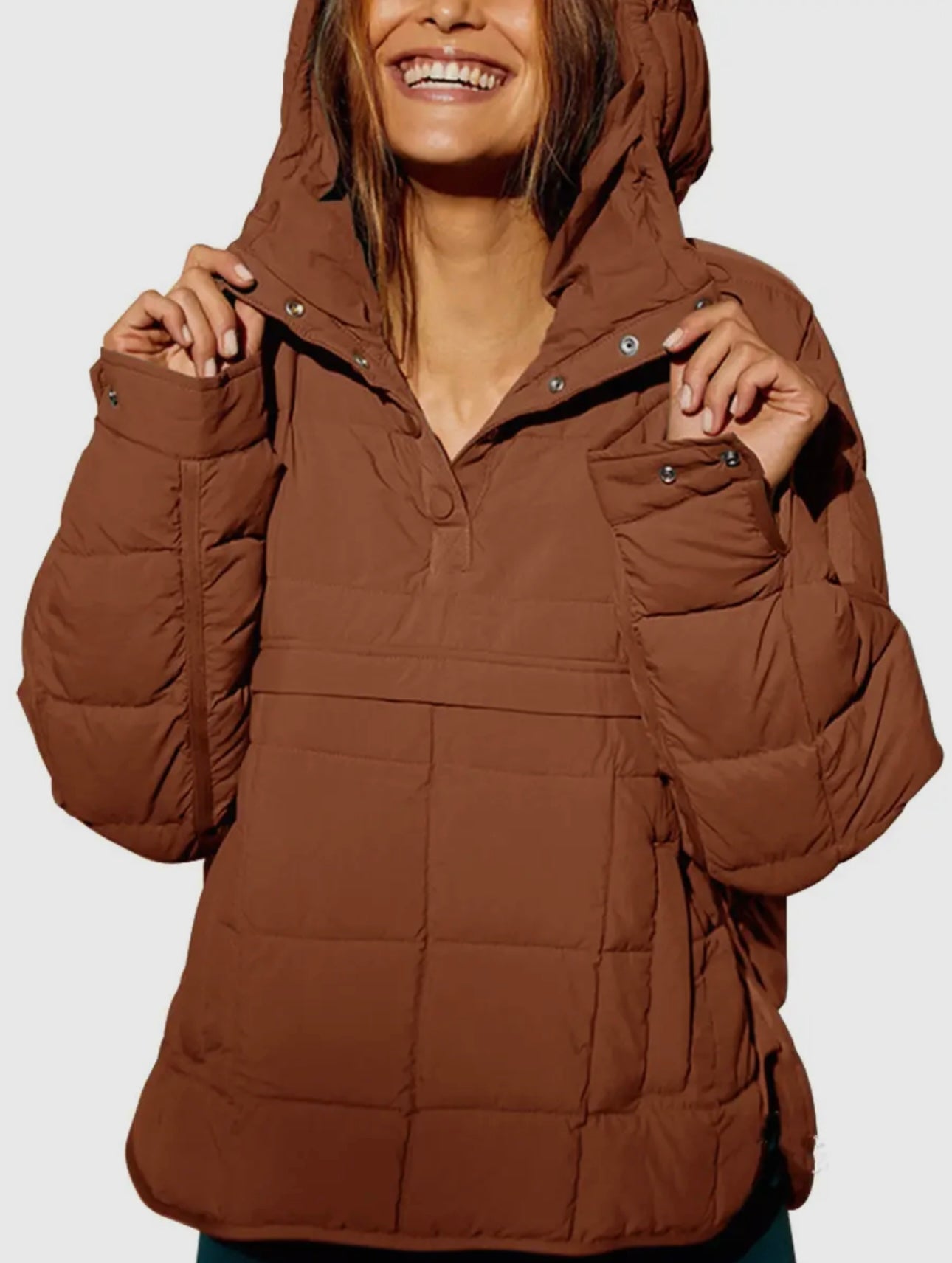 Puffer Pullover Jacket