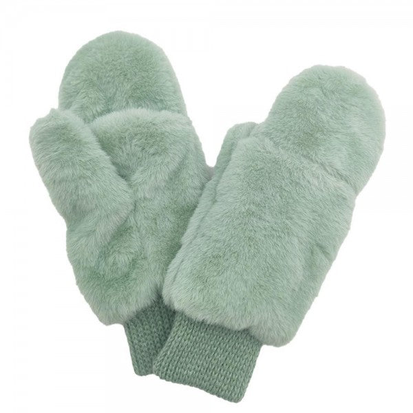 Fuzzy Mittens