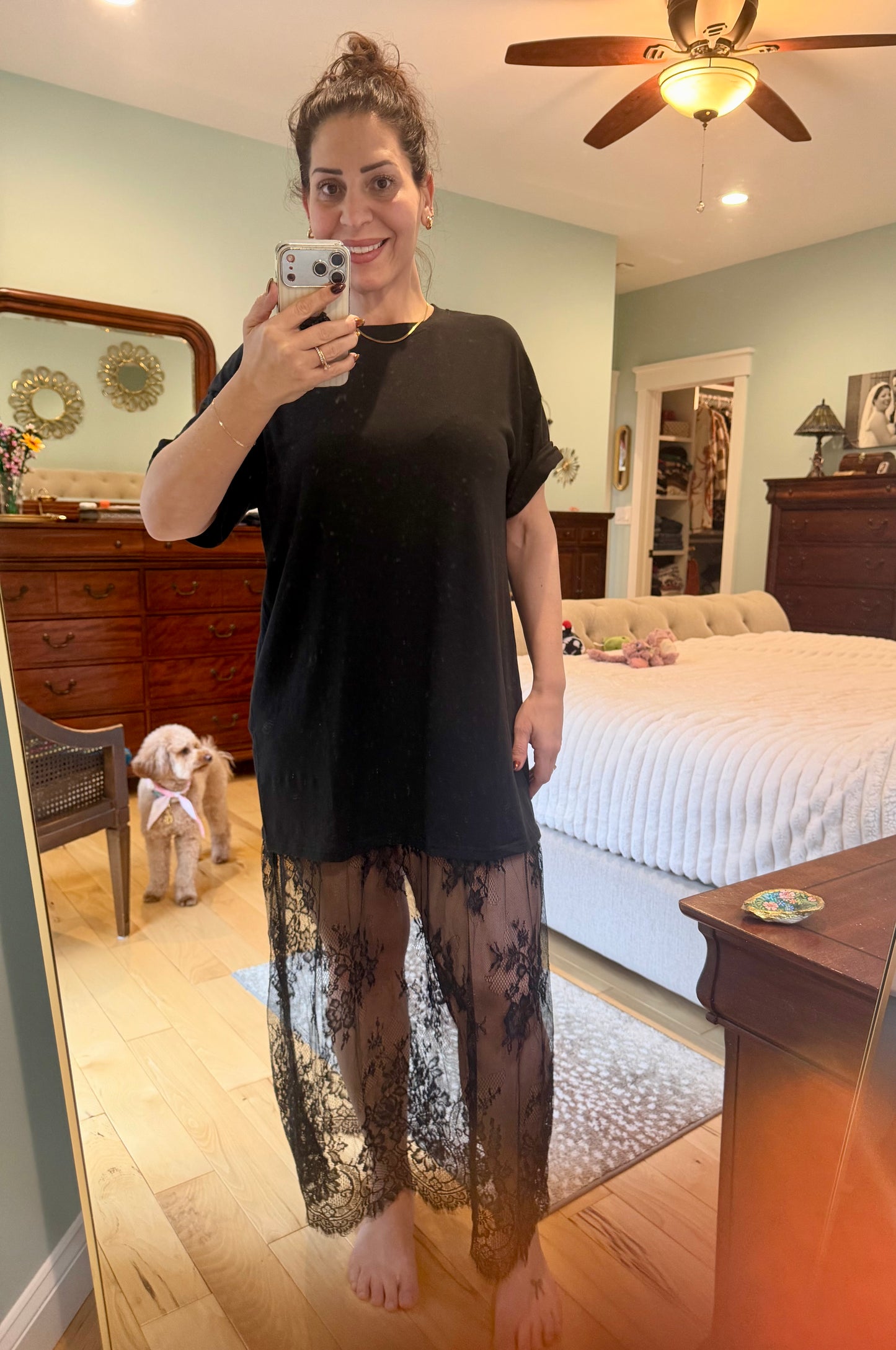 Lacey T-Shirt Dress