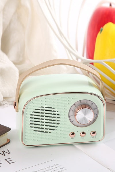 MINI RETRO FM RADIO & BLUETOOTH MULTIFUNCTION SPEAKER - Last One!