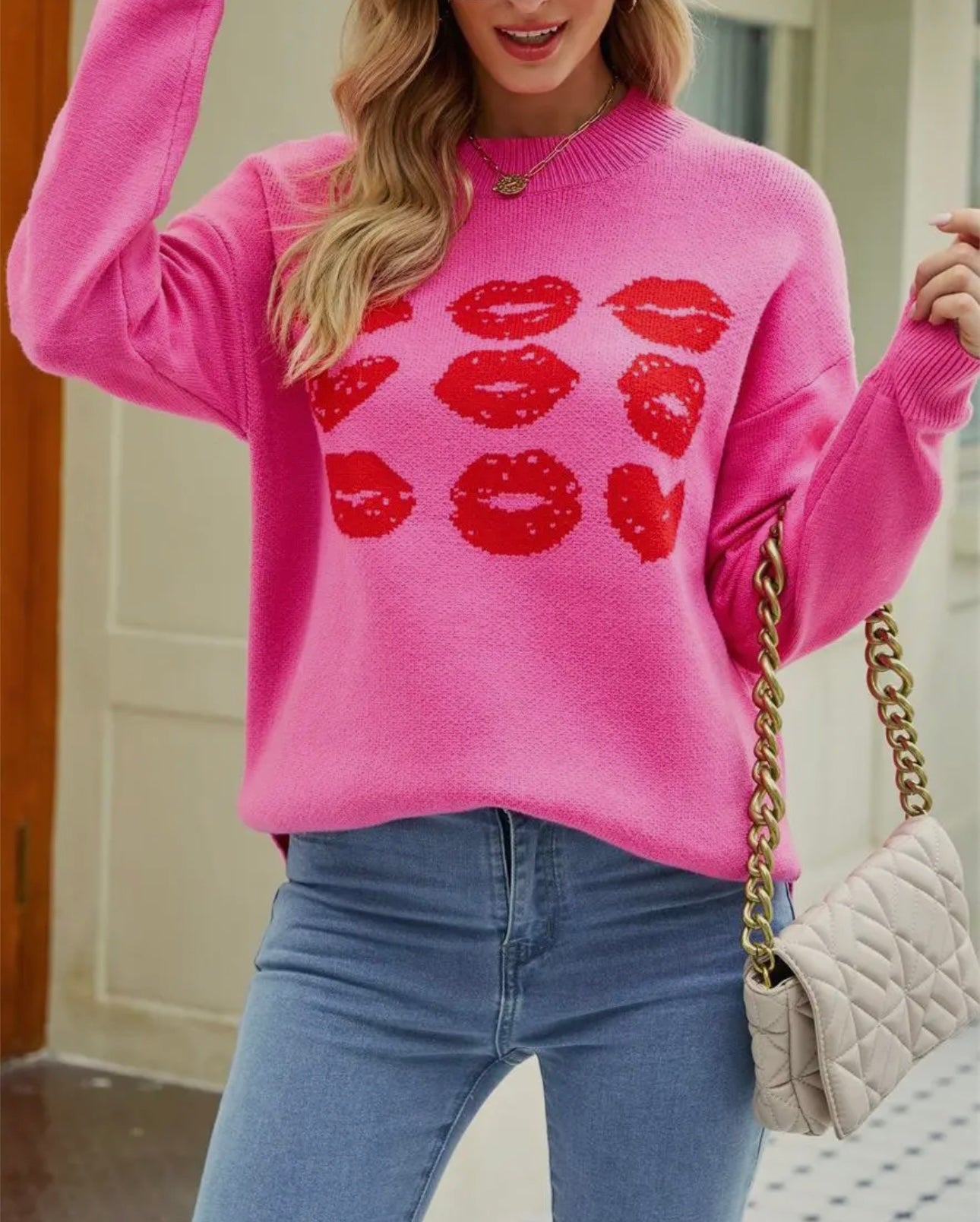 Lips & Hearts Sweater