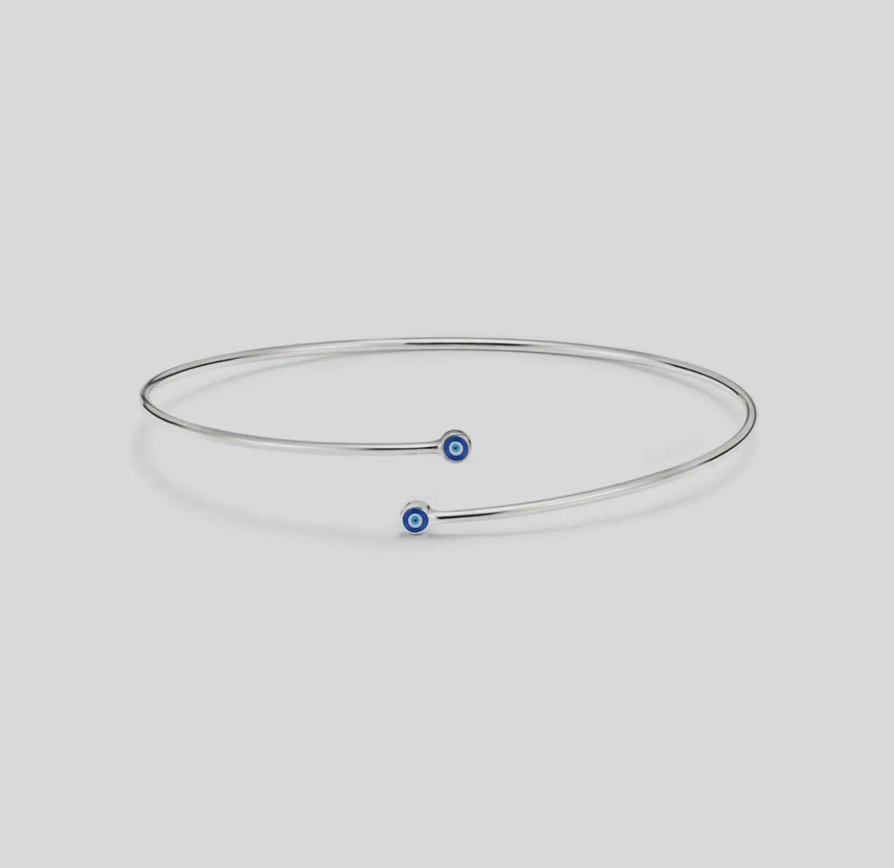 Evil Eye Bangle Bracelet