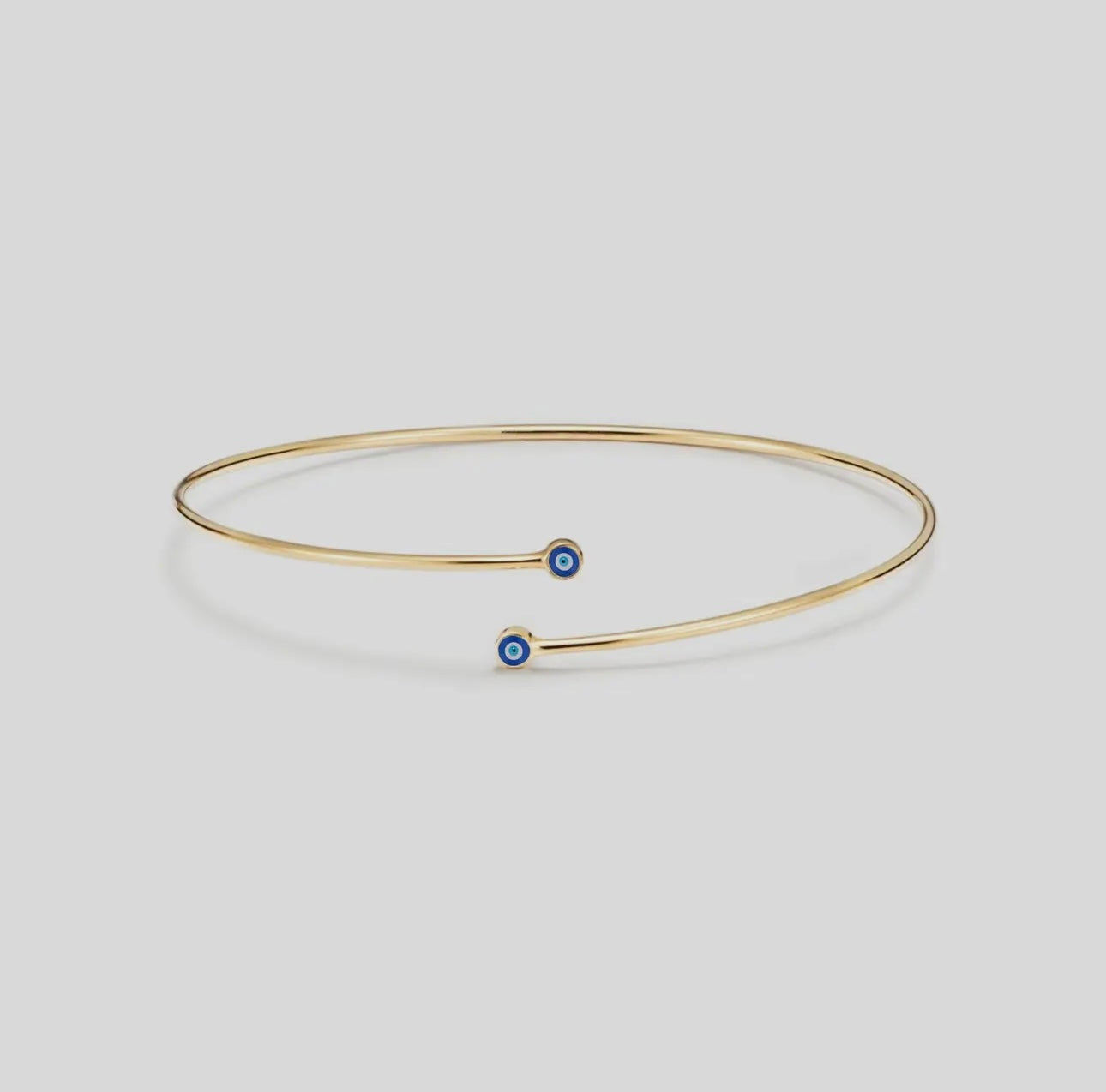 Evil Eye Bangle Bracelet