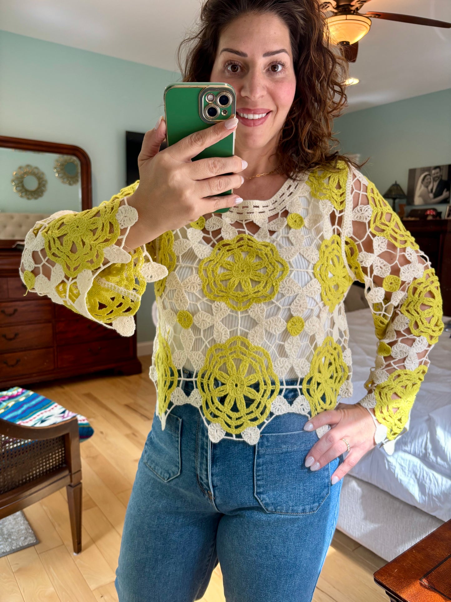 Limelight Crochet Top