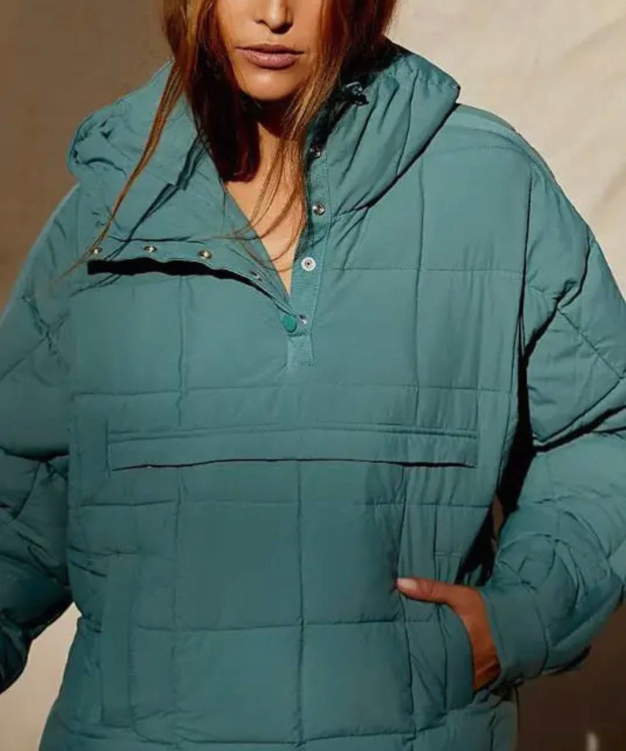 Puffer Pullover Jacket