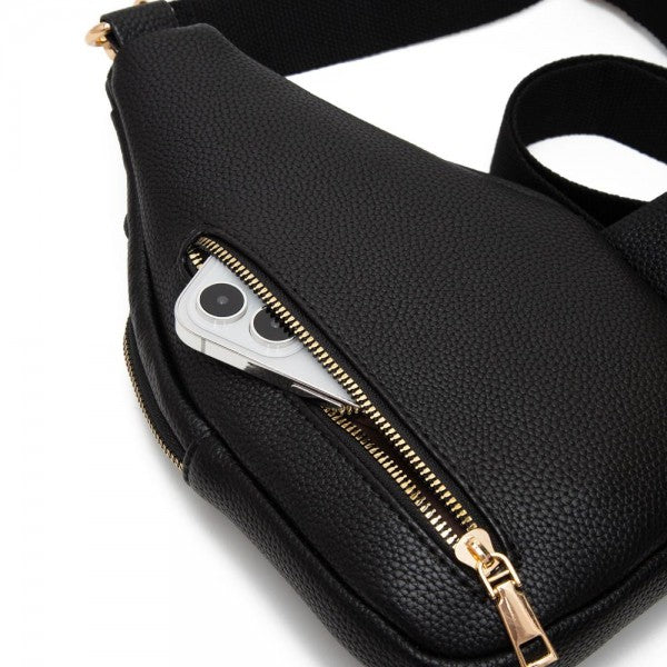 Basketweave Sling Bag