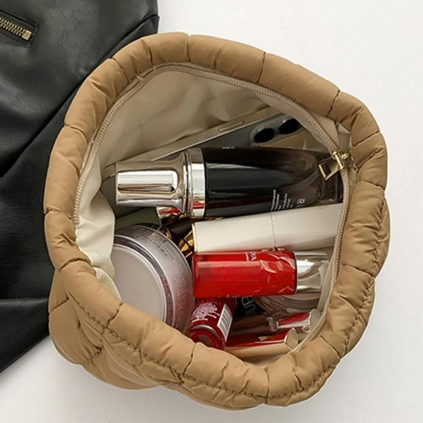 Puffer Zipper Pouch