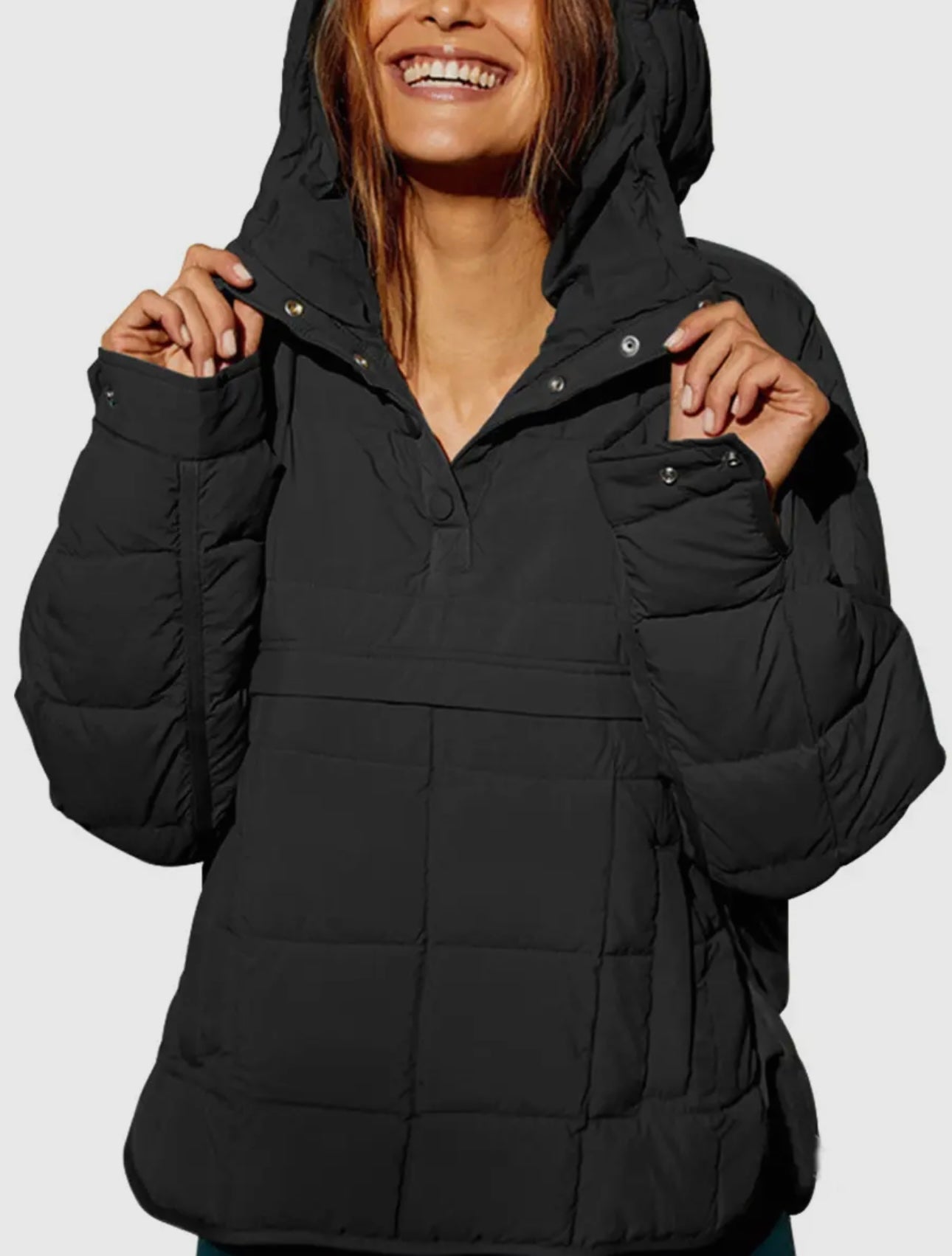 Puffer Pullover Jacket