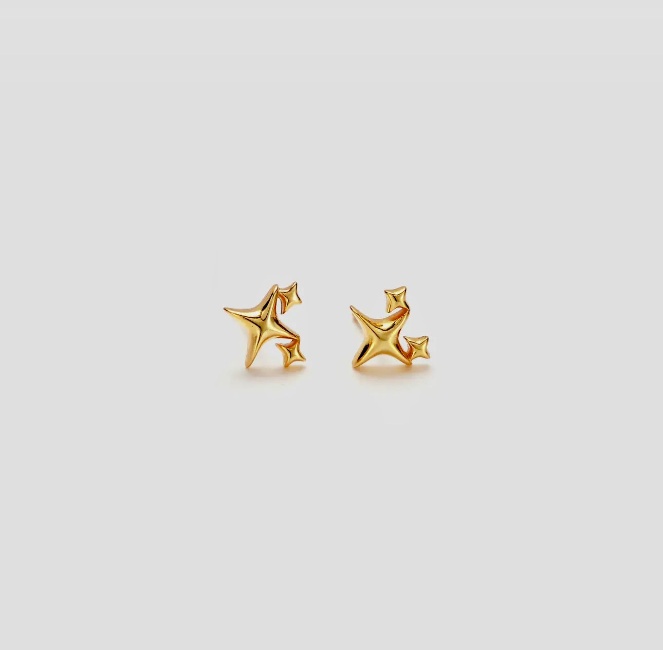 Minimalist Star Studs