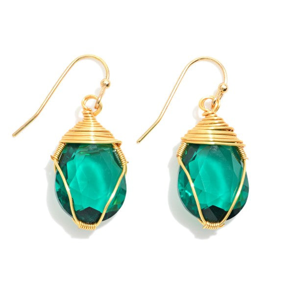 Drop Crystal Earrings