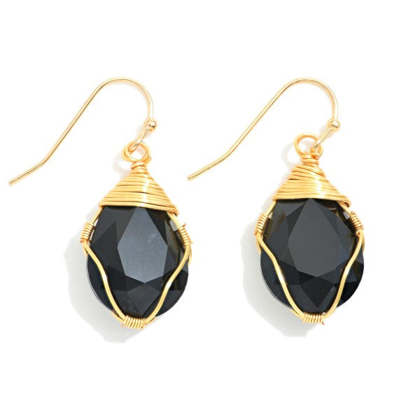 Drop Crystal Earrings