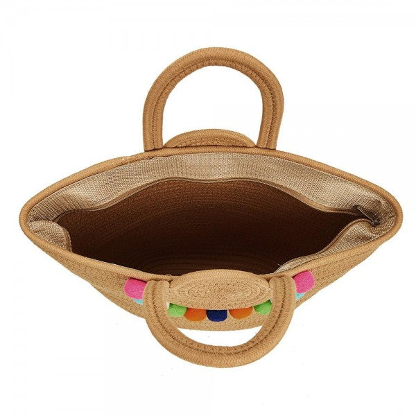 Pom Pom Beach Tote