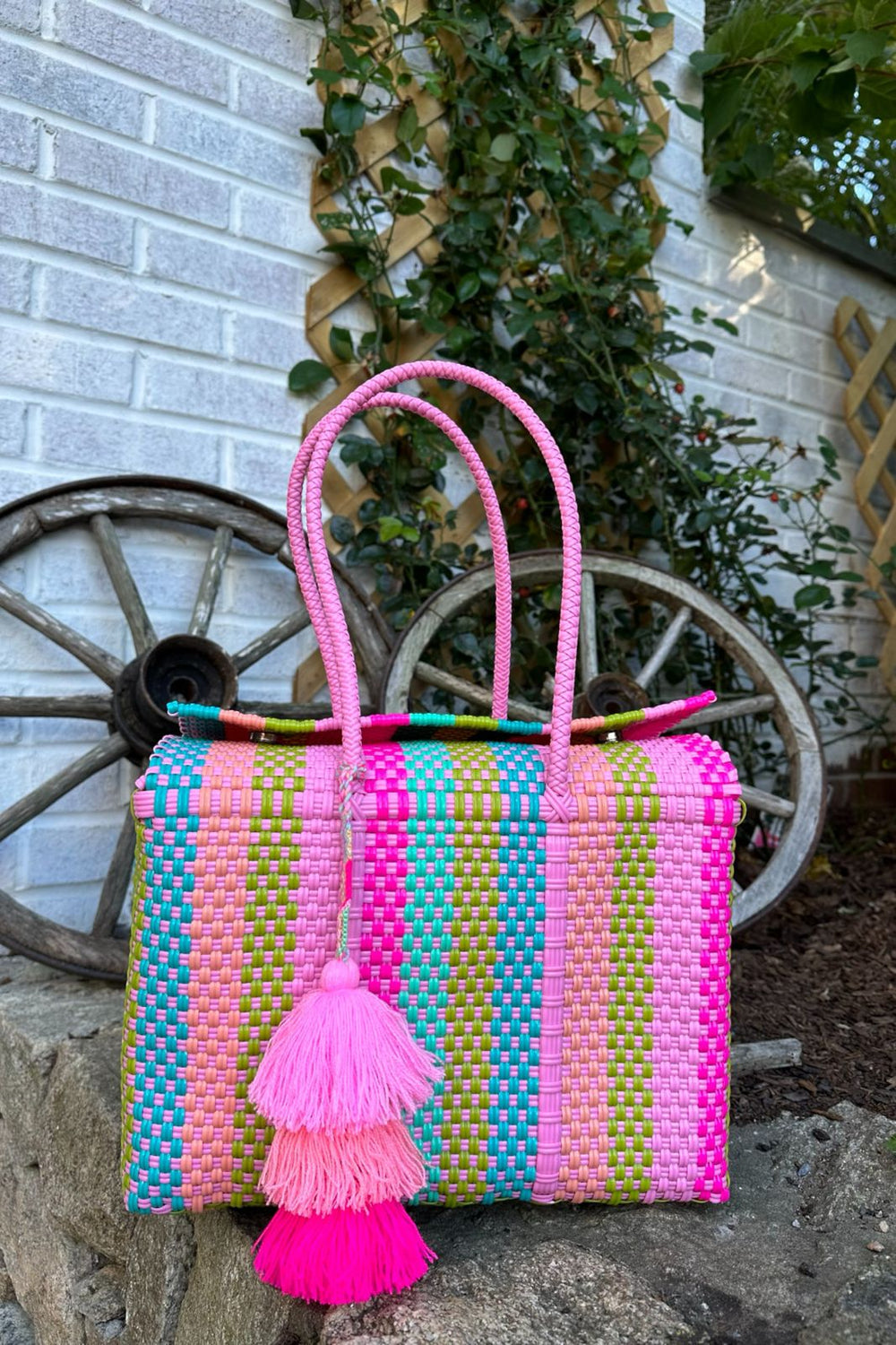 Rain Paradise Citron Box Bag - Medium