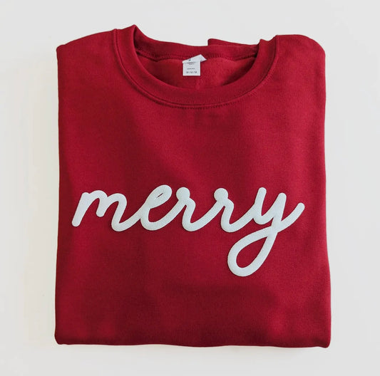 Merry Crew Sweatshirt