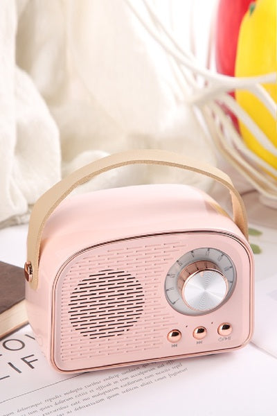 MINI RETRO FM RADIO & BLUETOOTH MULTIFUNCTION SPEAKER