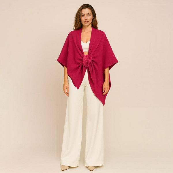 Wrap with Fur Strap