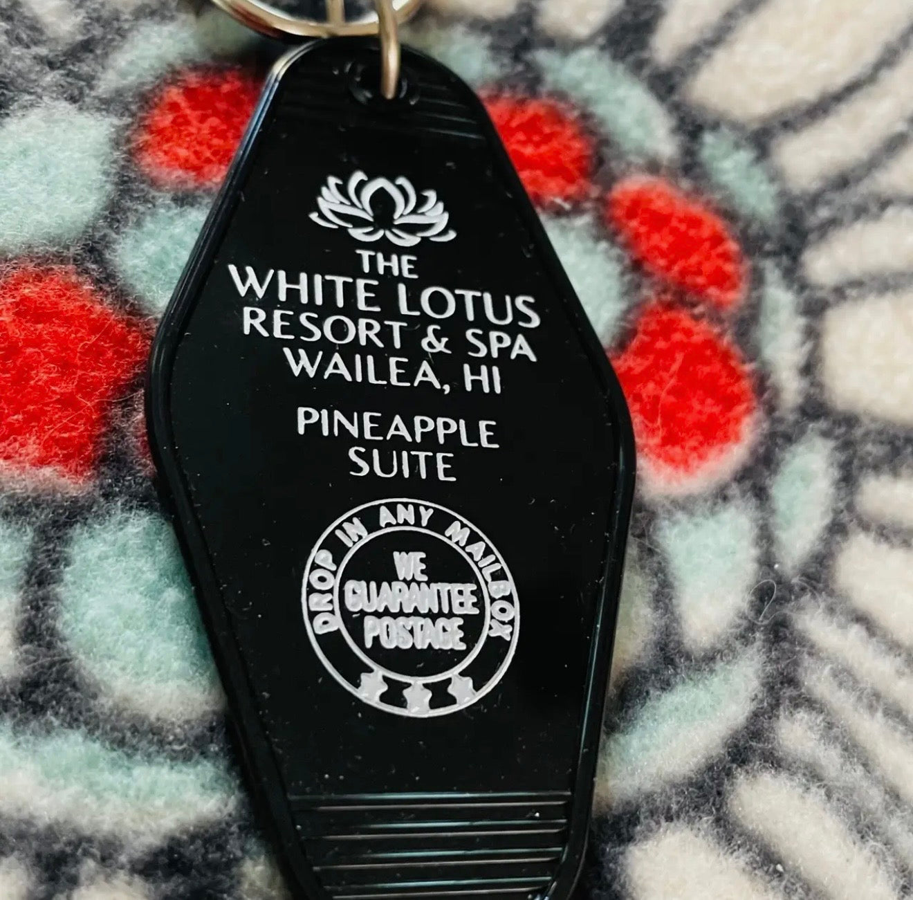 Motel Key Chain