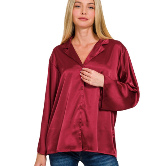 DOORBUSTER Satin Top