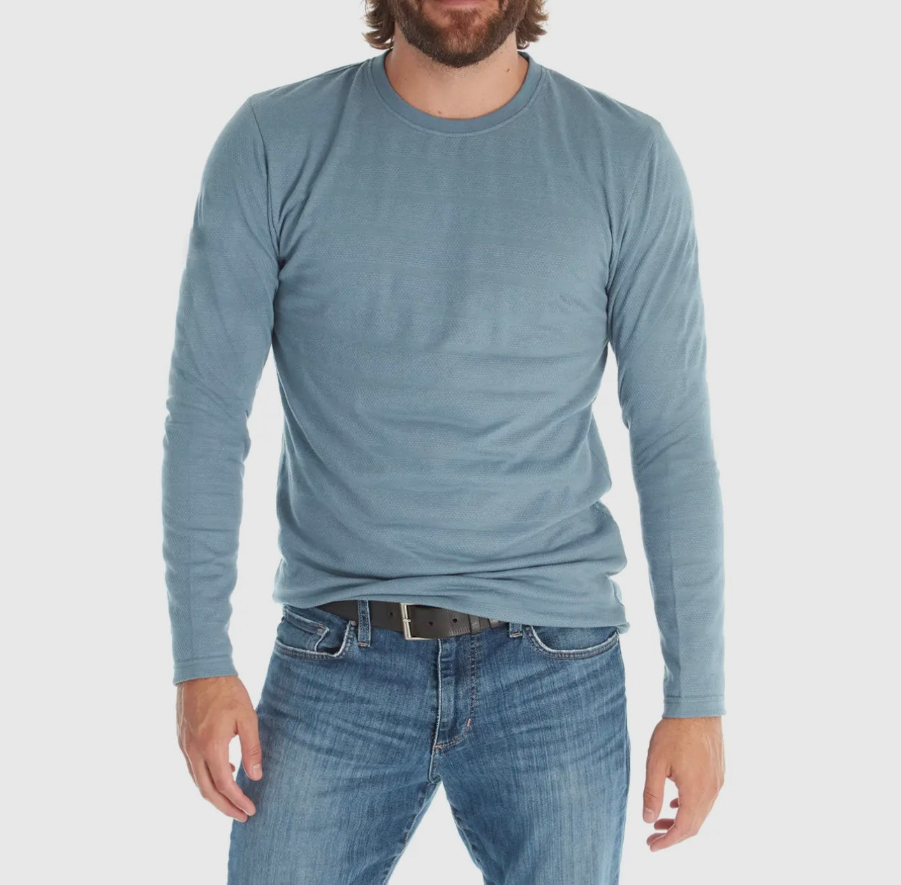 Simple Textured Longsleeve