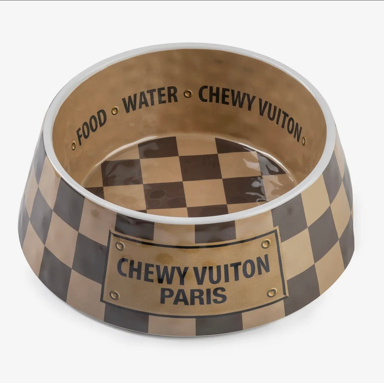 Chewy Vuiton Bowl