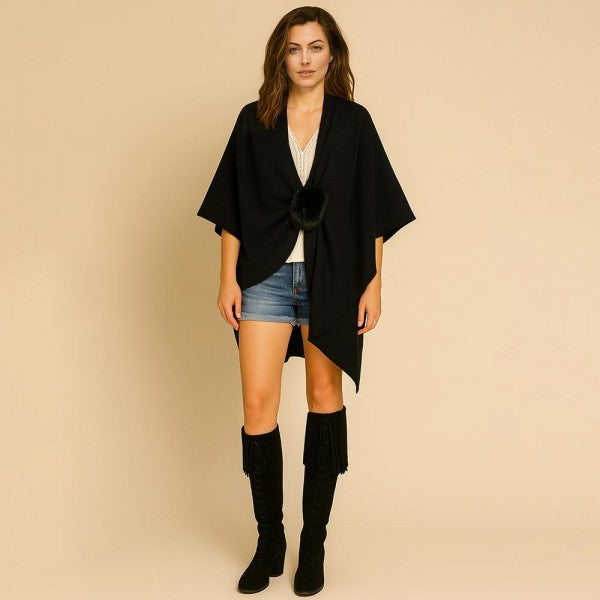 Wrap with Fur Strap