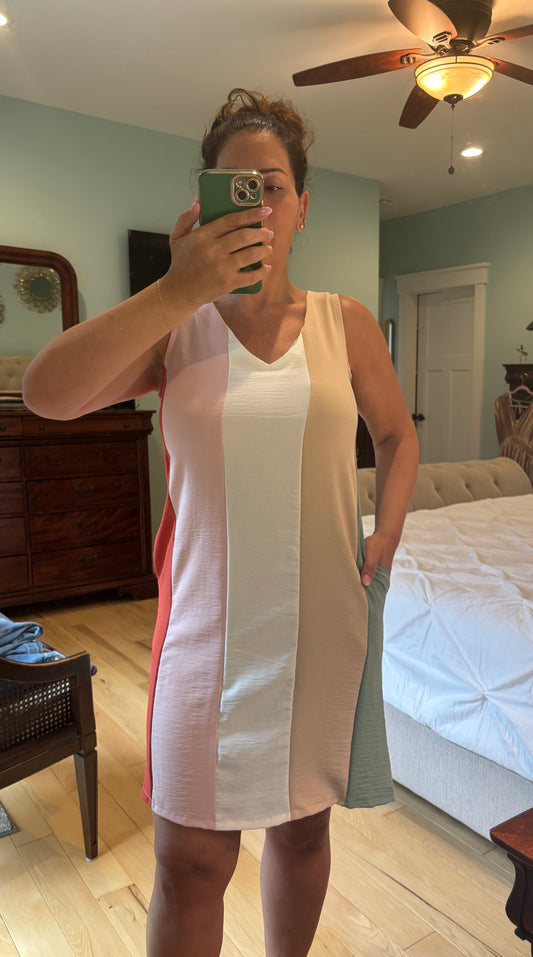 Simple Stripes Dress