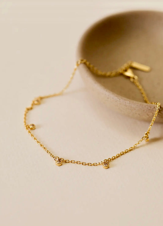 18k Gold Filled Anklet