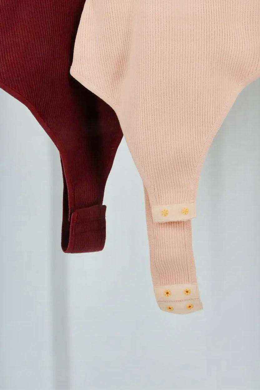 Ribbed Knit Bodysuit