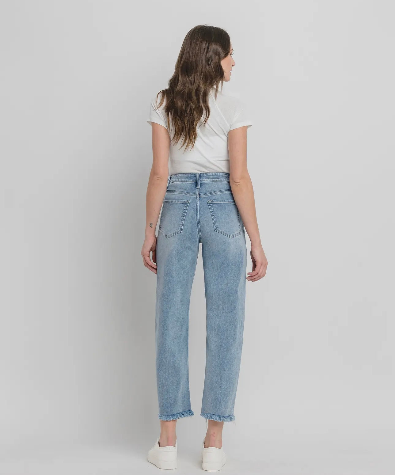 Flying Monkey Super High Rise Barrel Leg Jeans