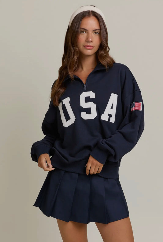 USA ZipUp Sweatshirt