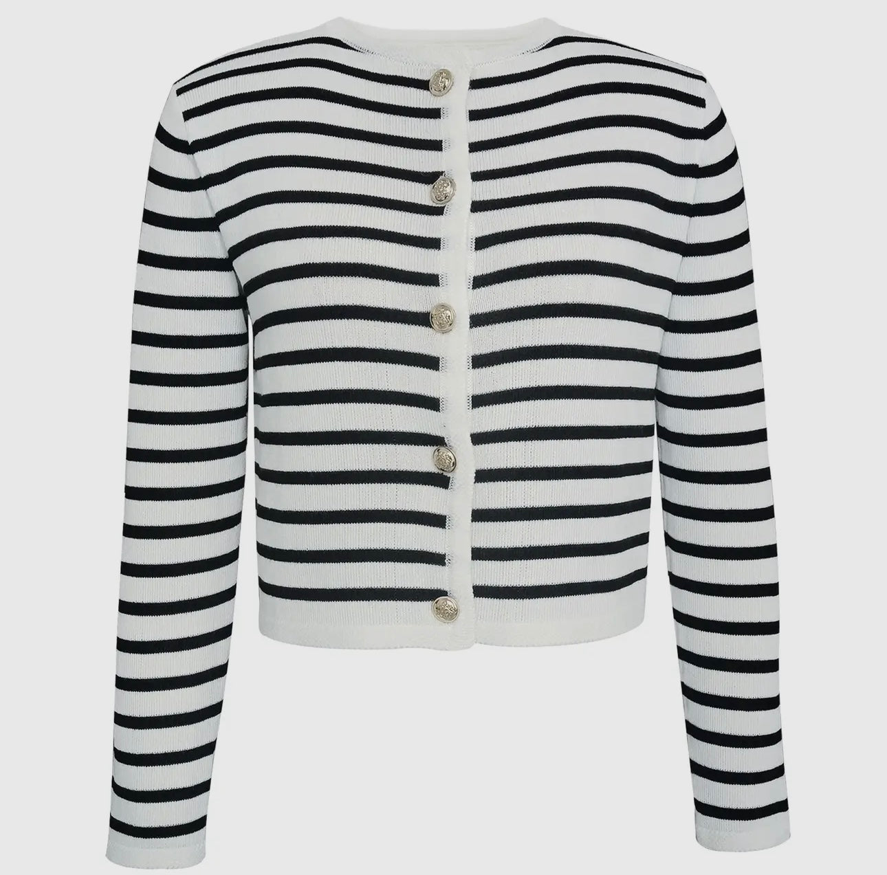 B&W Boat Cardigan