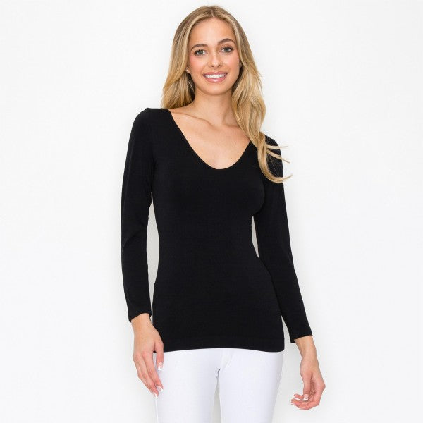 Seamless Everyday Long Sleeve Top - One Size