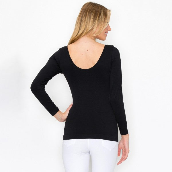 Seamless Everyday Long Sleeve Top - One Size