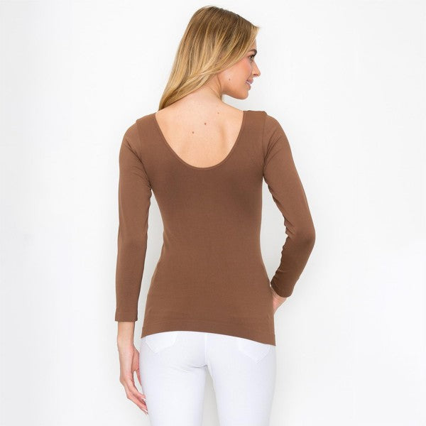 Seamless Everyday Long Sleeve Top - One Size
